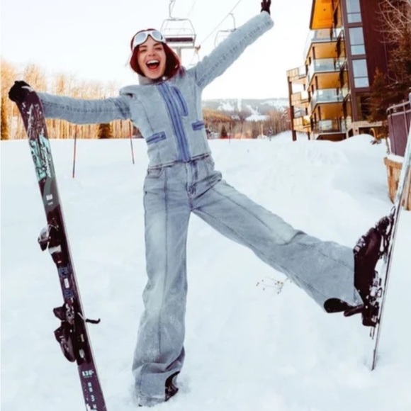 Perfect moment denim Zaza jumpsuit ski - Picture 1 of 5